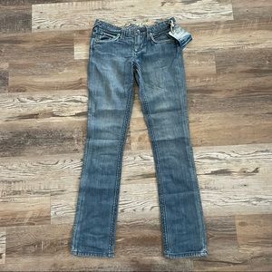 Y2k Stitch’s Seminole light denim jeans 27 NWT